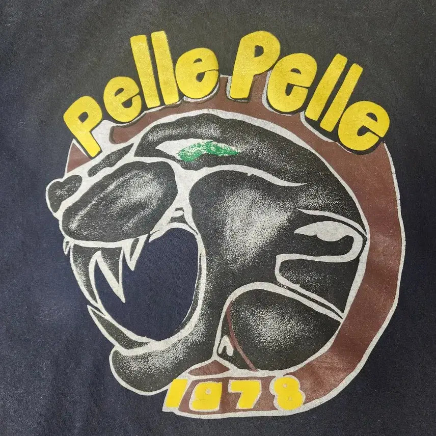 [BUNJANG] Pelle Pelle Panther Graphic Short Sleeve T-shirt / 90&