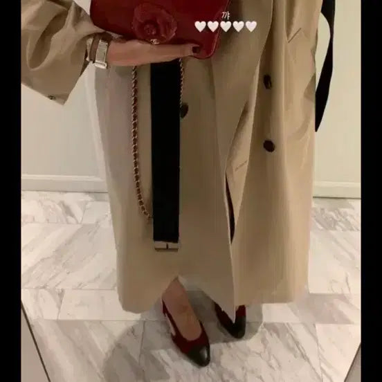 [BUNJANG] MissSon OctoberSecond Trench Coat / 미쓰손 옥토버세컨드 트렌치코트