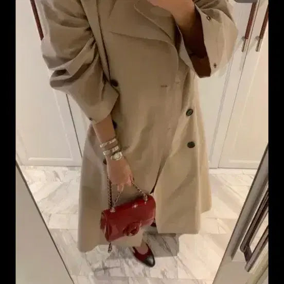 [BUNJANG] MissSon OctoberSecond Trench Coat / 미쓰손 옥토버세컨드 트렌치코트