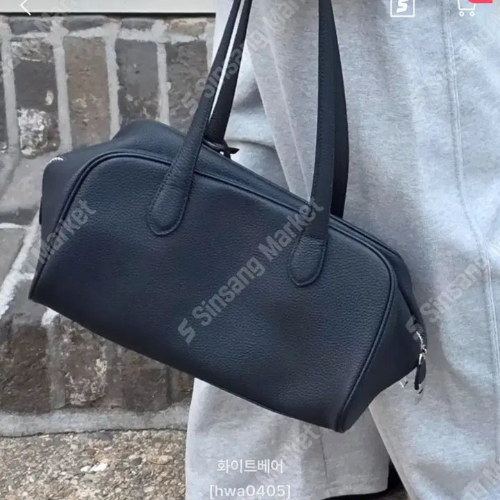 [BUNJANG] Leather Bowling Bag / 소가죽 볼링백(새상품)