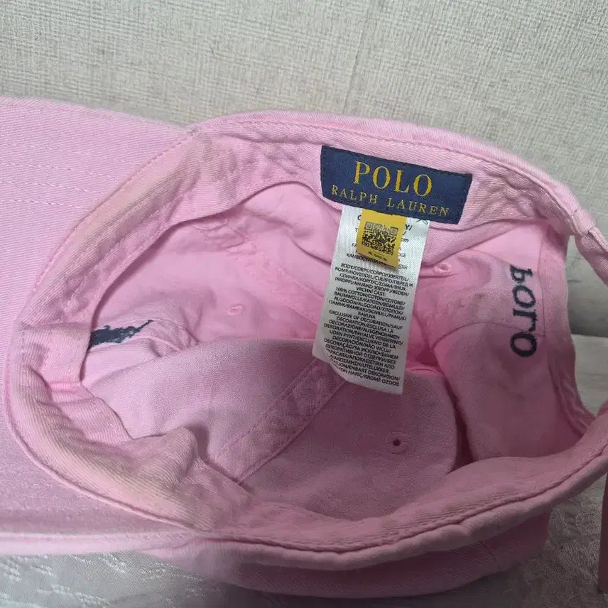 [SOLD OUT] 폴로 랄프로렌 핑크 볼캡 모자