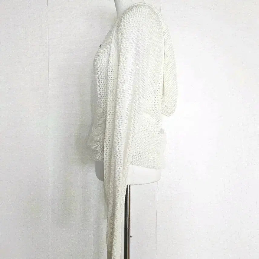 [BUNJANG] Lacoste Crochet Hooded Knit / 라코스테  크로쉐 후드 니트