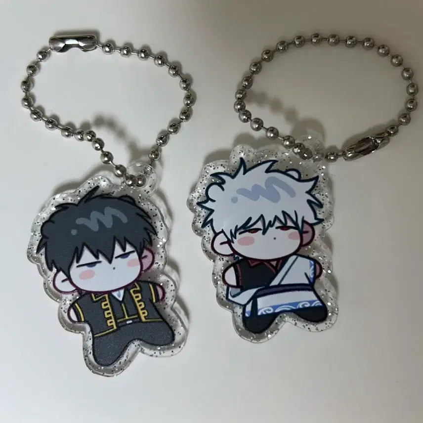 [BUNJANG] Gintama Hijikata &amp; Gintoki Keyring / 은혼 키링