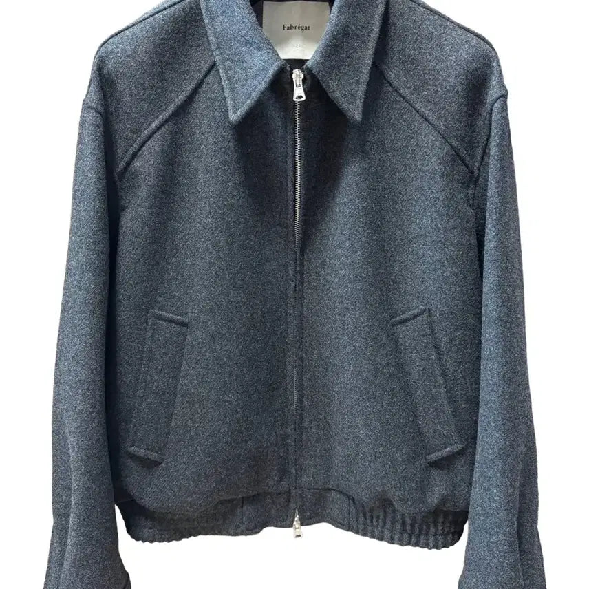 [BUNJANG] Fabregas Gusto Wool Blouson Charcoal / 파브레가 / 구스토 울 블루종 차콜 / 2