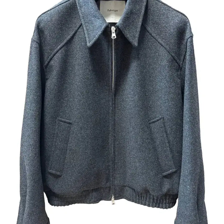 [BUNJANG] Fabregas Gusto Wool Blouson Charcoal / 파브레가 / 구스토 울 블루종 차콜 / 2