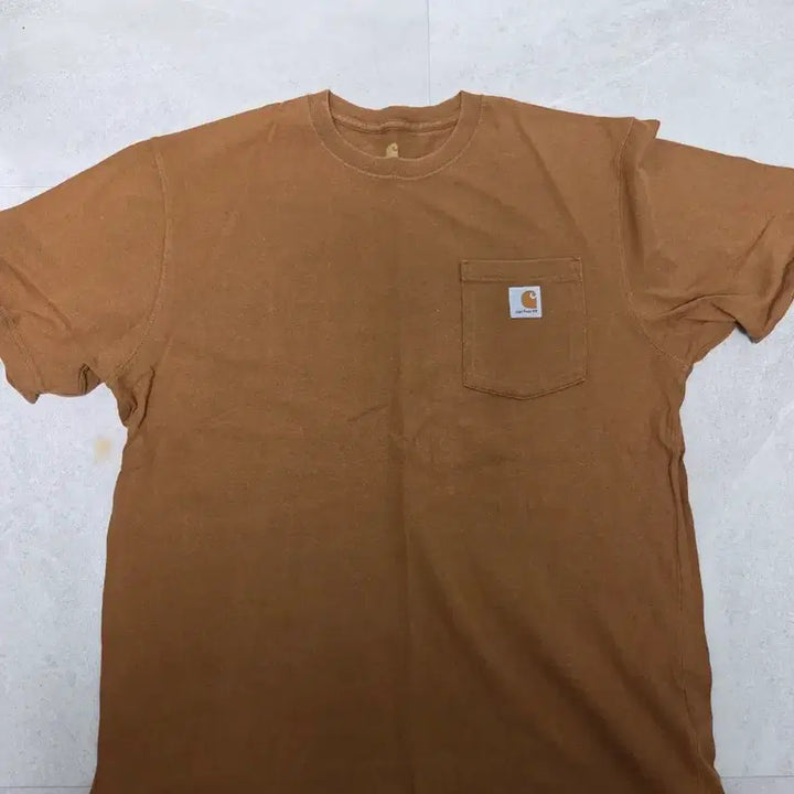 [SOLD OUT] 칼하트 오리지널핏 반팔티 브라운