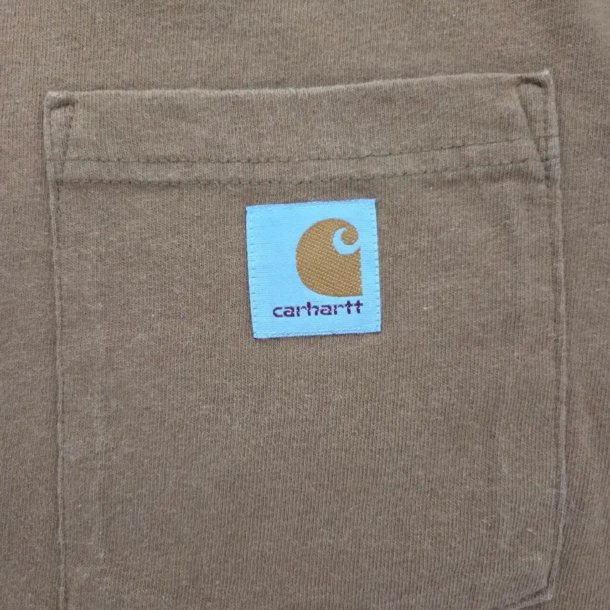 [SOLD OUT] 칼하트 오리지널핏 반팔티 브라운