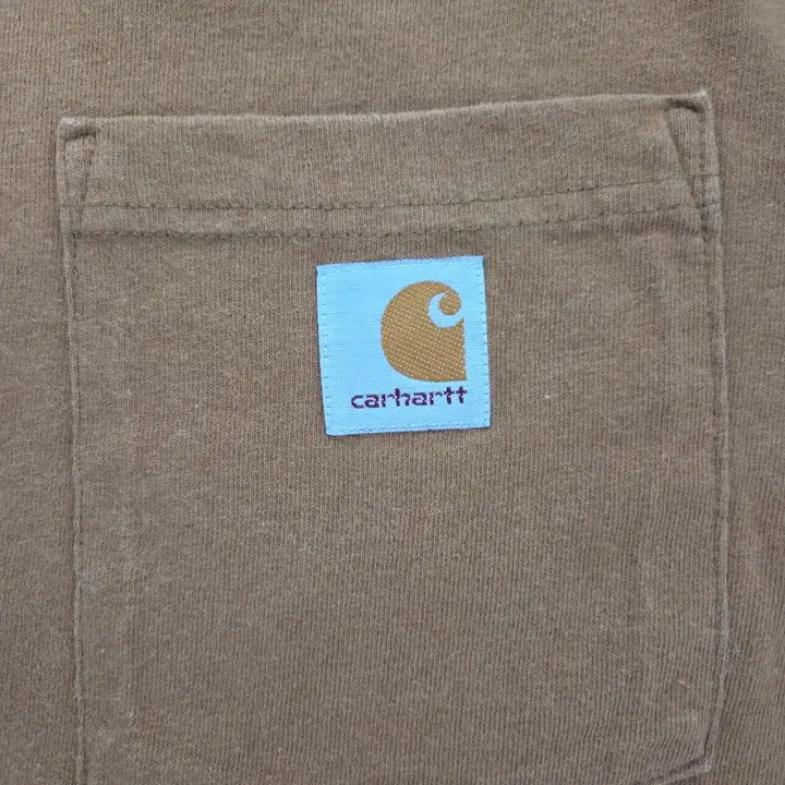 [SOLD OUT] 칼하트 오리지널핏 반팔티 브라운