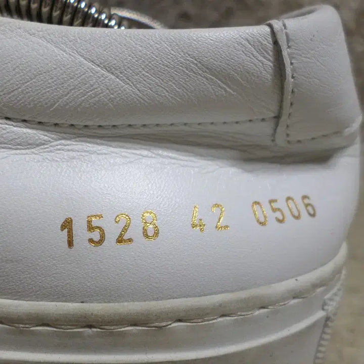 [BUNJANG] Common Projects Achilles Low White Sneakers / 후루룩구제 270 커먼프로젝트 아킬레스 로우 화이트 운동화 중고 신발
