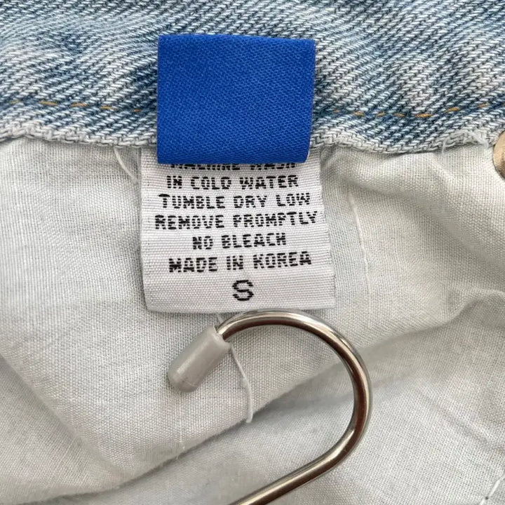 [BUNJANG] UGIPAL Seoul Wide Denim Pants / UGIPAL 서울 절개 라인 와이드 데님 팬츠