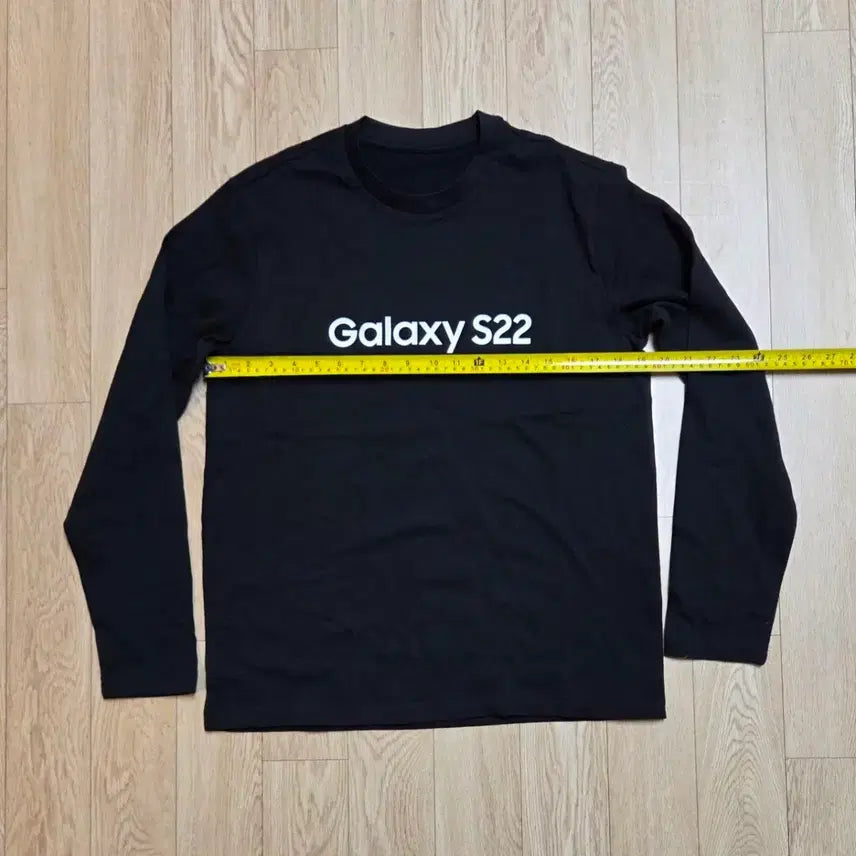 [BUNJANG] Samsung Galaxy S22 Long Sleeve T-shirt (S Size) / 미사용 갤럭시 S22 긴팔티 S사이즈 (90정도) (줄자사진 참고하시길요