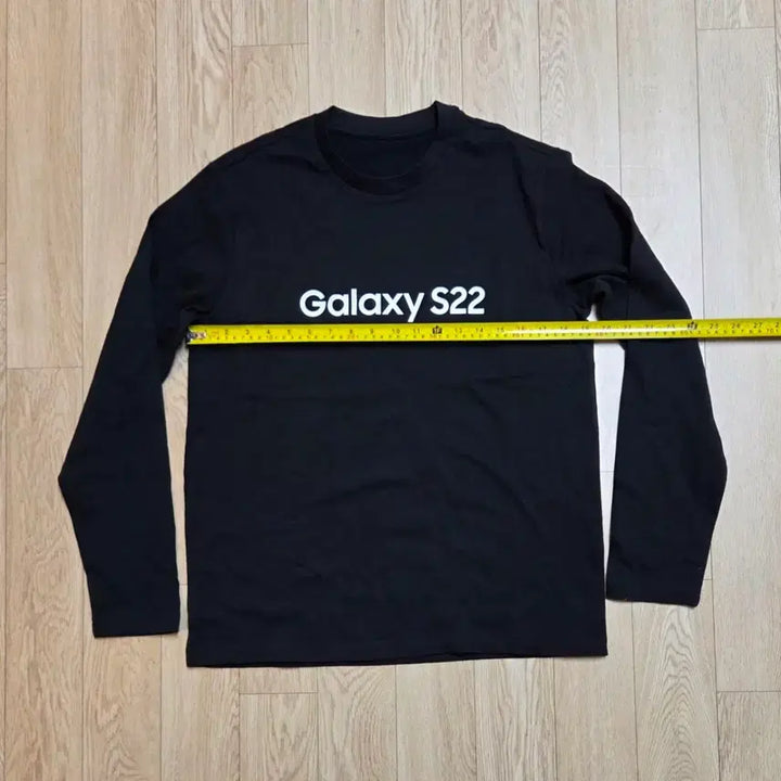 [BUNJANG] Samsung Galaxy S22 Long Sleeve T-shirt (S Size) / 미사용 갤럭시 S22 긴팔티 S사이즈 (90정도) (줄자사진 참고하시길요