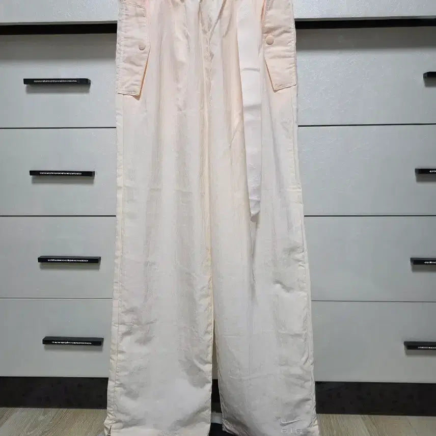 [BUNJANG] Nike Air Wide Belt Pants Pink (XS) / 나이키 AIR 벨트 와이드 팬츠 핑크