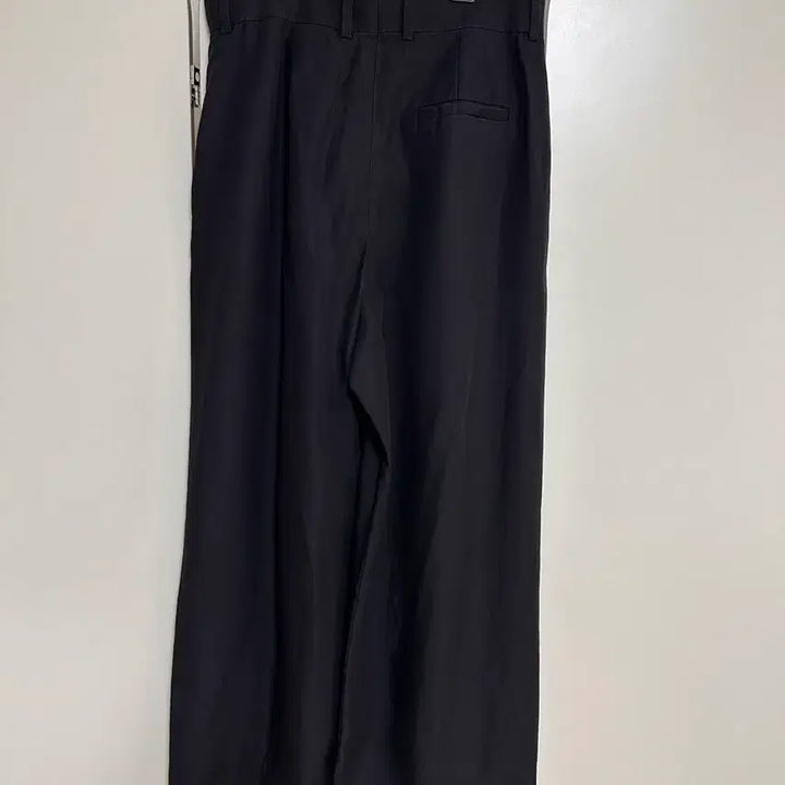 [SOLD OUT] COS 블랙 리오셀/린넨 와이드 팬츠 EUR 40