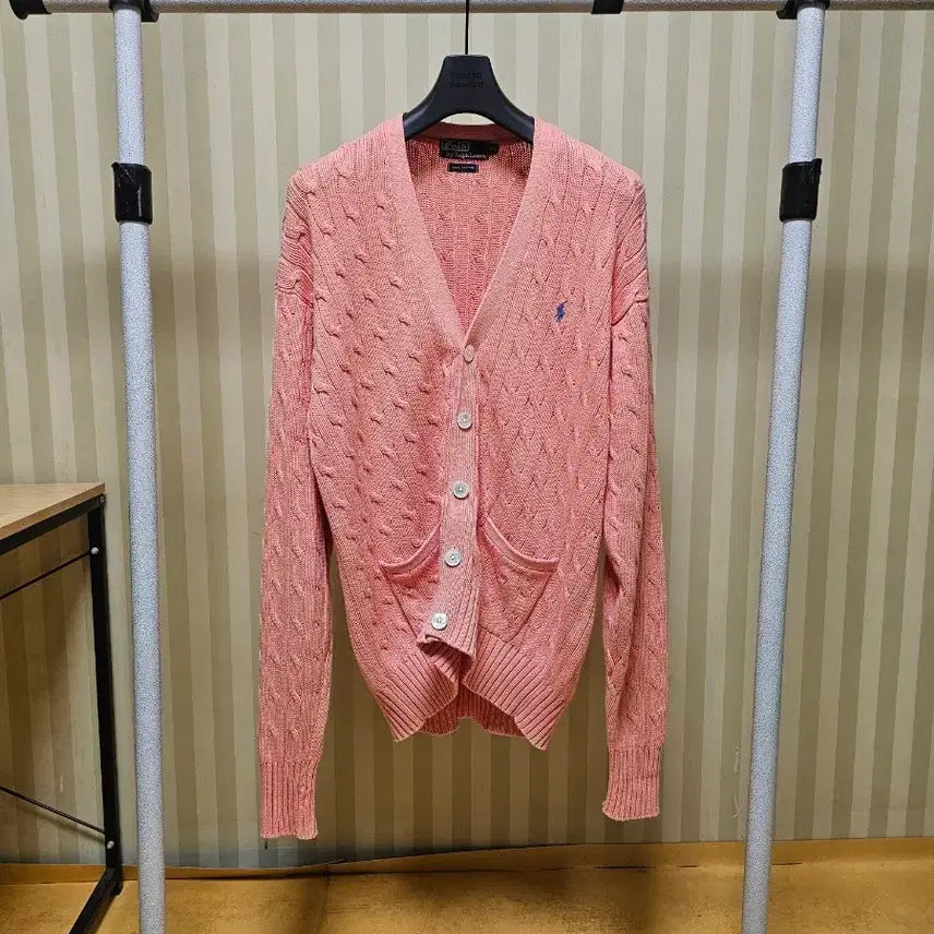 [BUNJANG] Polo Cotton Cardigan / 폴로 가디건 코튼 95