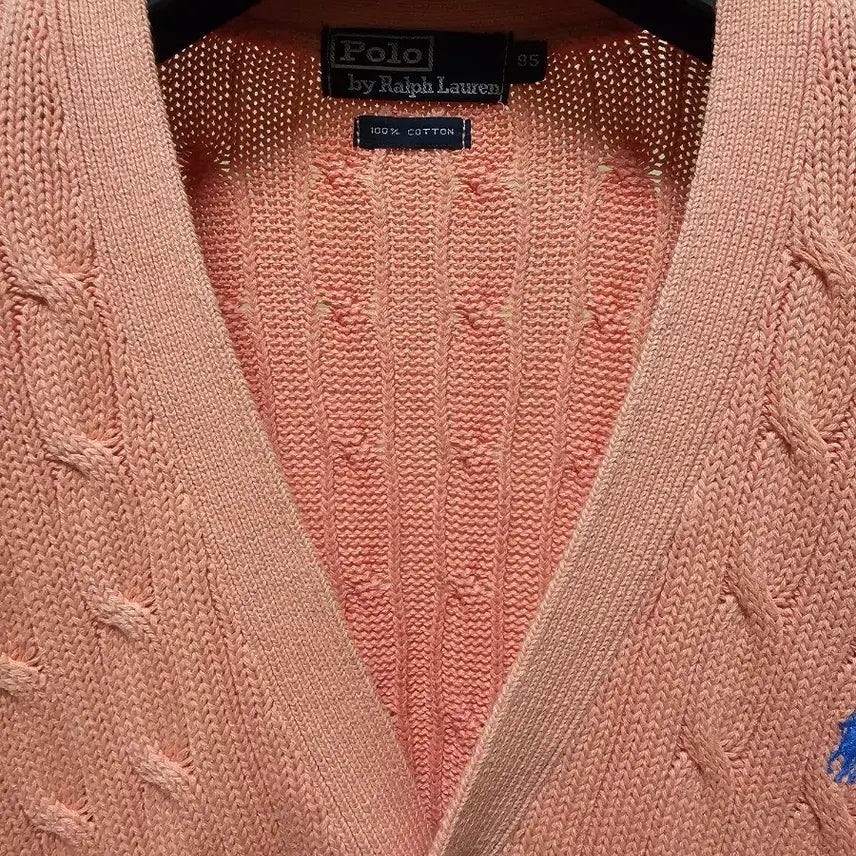 [BUNJANG] Polo Cotton Cardigan / 폴로 가디건 코튼 95