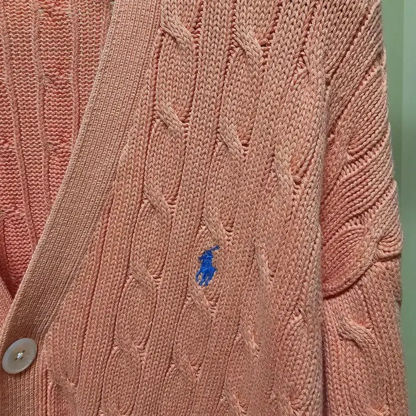 [BUNJANG] Polo Cotton Cardigan / 폴로 가디건 코튼 95