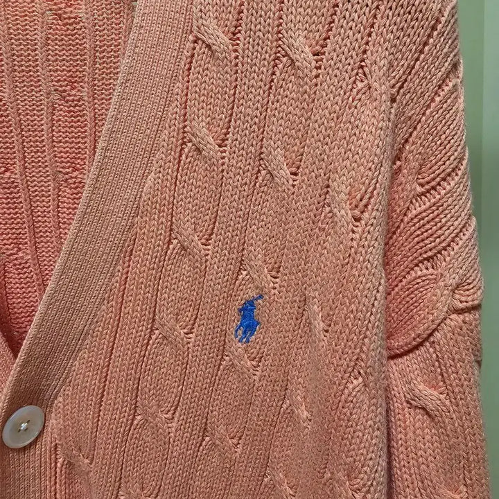 [BUNJANG] Polo Cotton Cardigan / 폴로 가디건 코튼 95