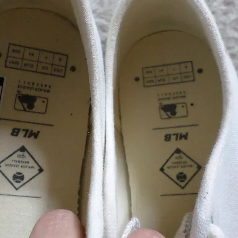[BUNJANG] MLB New York Playball Canvas Sneakers / 후루룩구제 260 엠엘비 mlb 플레이볼 컨버스화 운동화 뉴욕 스니커즈