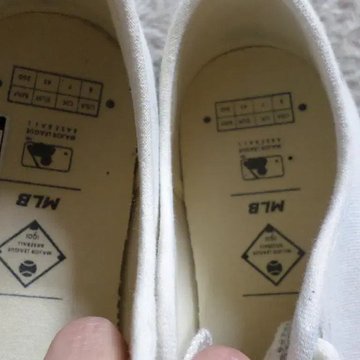 [BUNJANG] MLB New York Playball Canvas Sneakers / 후루룩구제 260 엠엘비 mlb 플레이볼 컨버스화 운동화 뉴욕 스니커즈