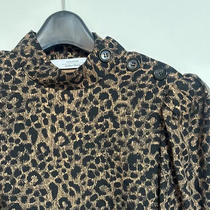 [BUNJANG] &amp; Other Stories Leopard Mini Dress / 새상품)원피스 &amp; other stories 레오파드 미니원피스 호피 치마