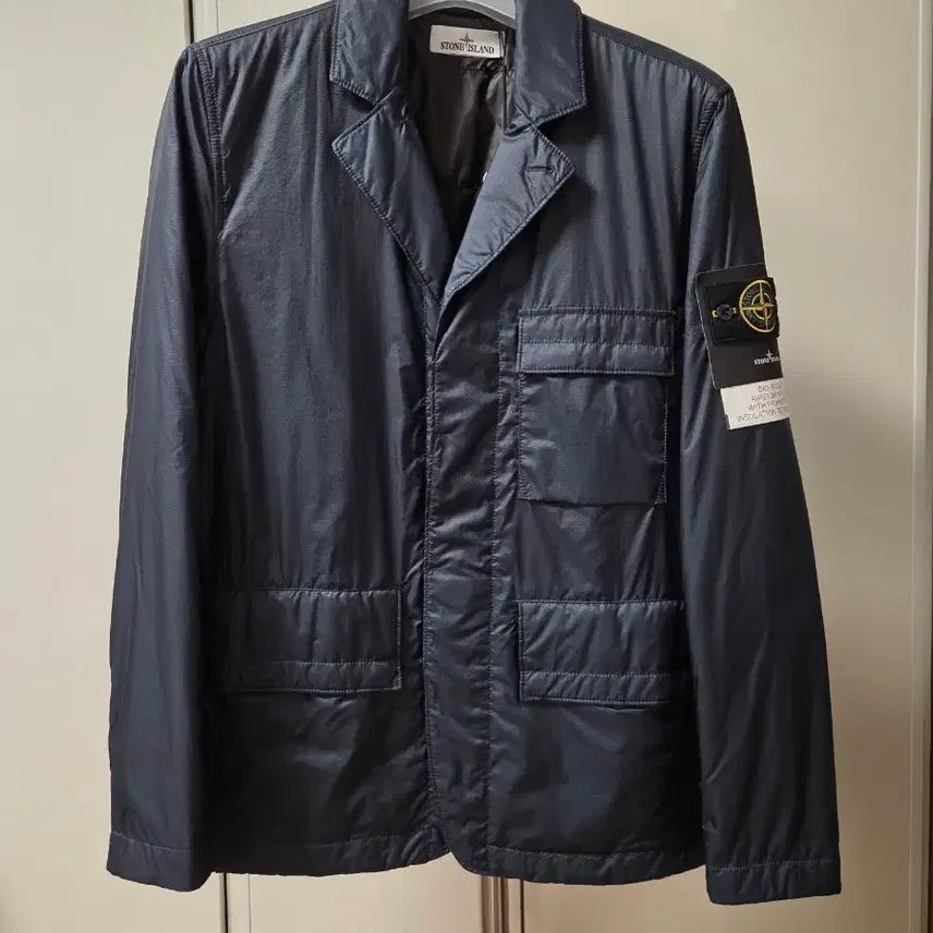 [BUNJANG] Stone Island PrimaLoft Ripstop Blazer Jacket / 스톤아일랜드 프리마로프트 립스탑 블레이져 자켓