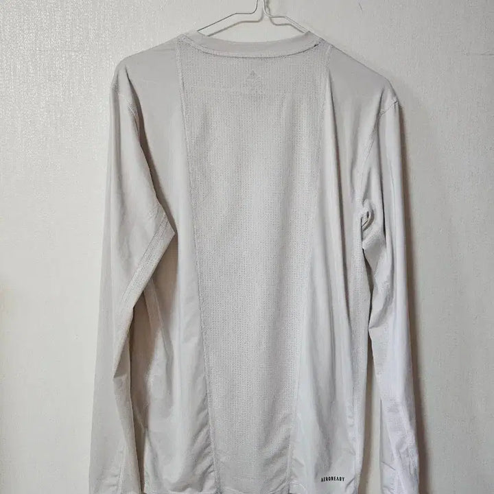 [BUNJANG] Adidas Techfit Long Sleeve White T-shirt / 아디다스 테크핏 긴팔 화이트 L