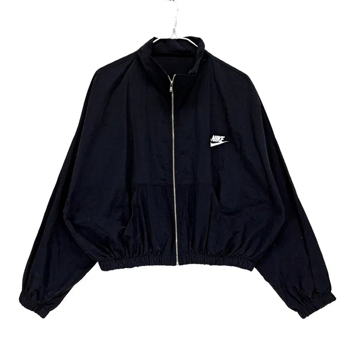 [SOLD OUT] 나이키 여성 크롭바람막이자켓 110 블랙 루즈핏 06925