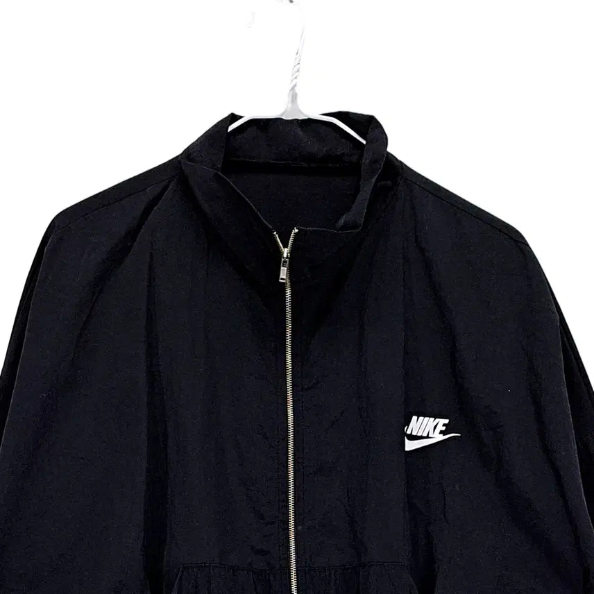 [SOLD OUT] 나이키 여성 크롭바람막이자켓 110 블랙 루즈핏 06925