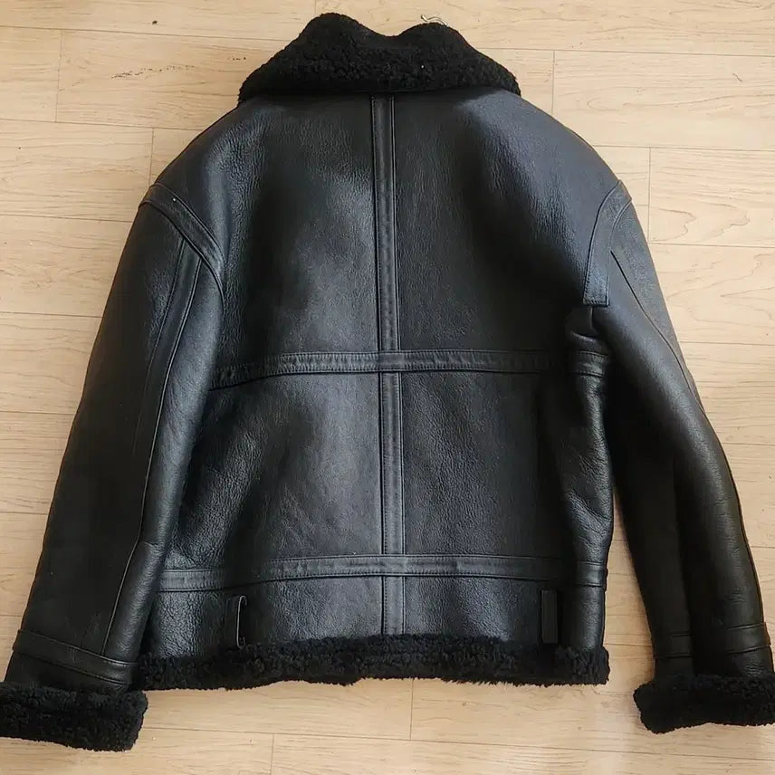 [BUNJANG] Andersson Bell Sheepskin Leather Jacket / 블랙 무스탕 양가죽 자켓 - 앤더슨벨