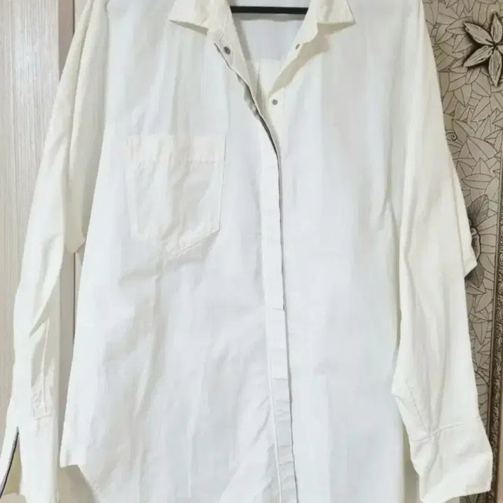 [BUNJANG] Time Oversized White Shirt / 타임 셔츠 77 88