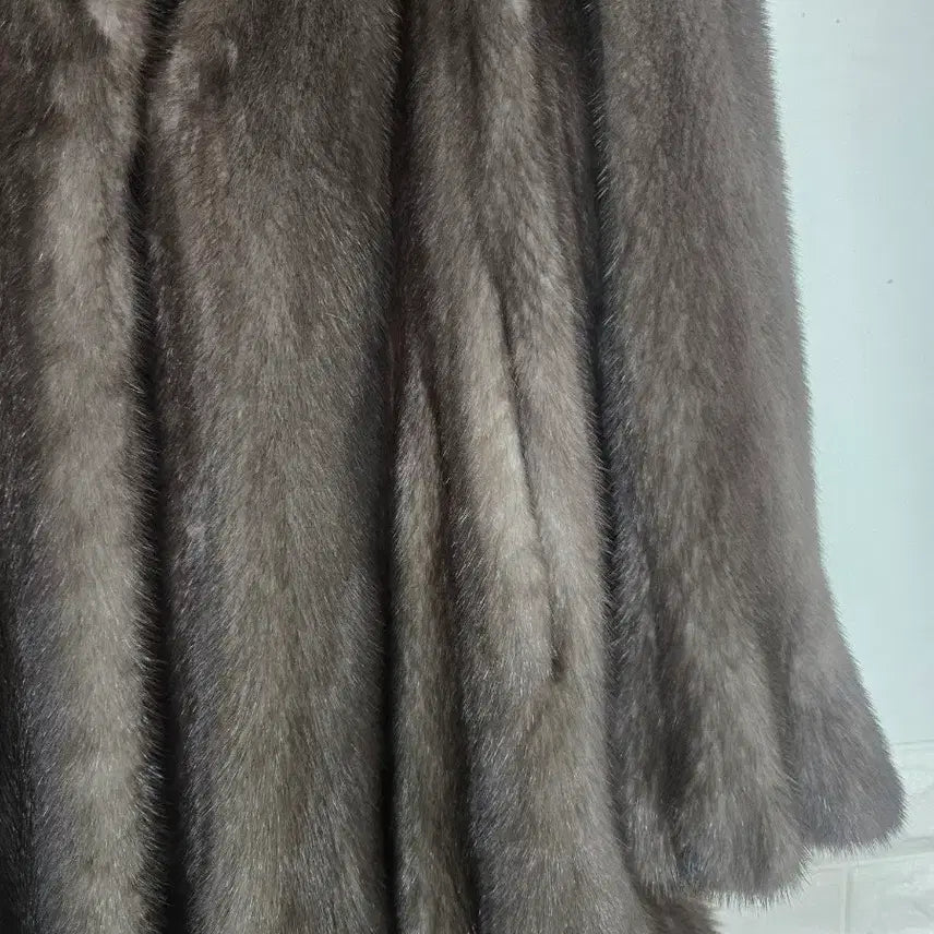 [BUNJANG] Frill Mink Fur Coat (Size 88) / 프릴 밍크(88)