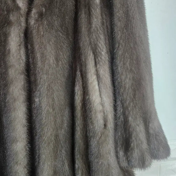 [BUNJANG] Frill Mink Fur Coat (Size 88) / 프릴 밍크(88)