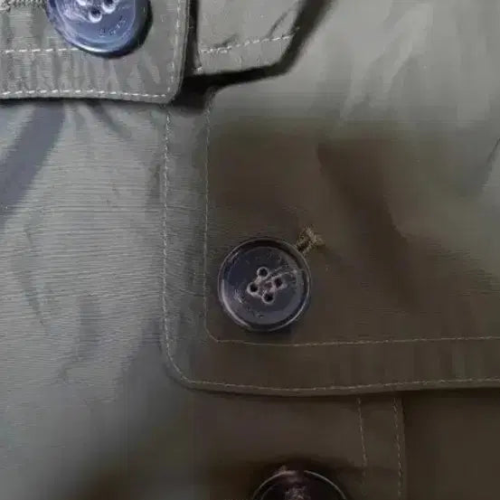 [BUNJANG] Burberry Brit Hooded Waterproof Trench Coat - Khaki / 100%정품/새옷수준)버버리 브릿 후드 방수 트렌치코트,카키색,66~77