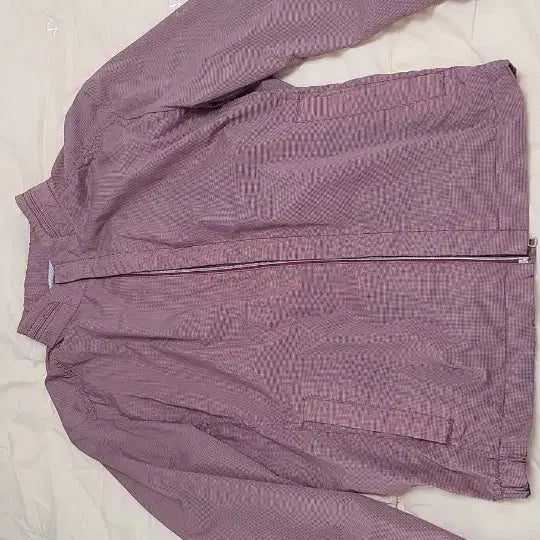 [BUNJANG] Rogatis Lightweight Nylon Check Zip-up Jacket / 로가디스  경량 나일론 체크 집업자켓