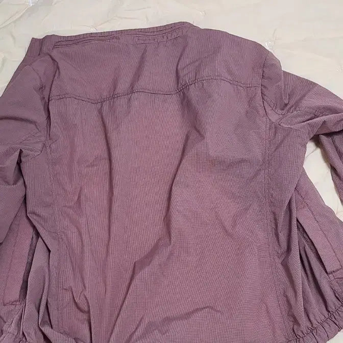 [BUNJANG] Rogatis Lightweight Nylon Check Zip-up Jacket / 로가디스  경량 나일론 체크 집업자켓