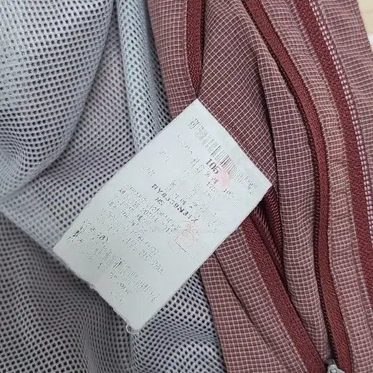 [BUNJANG] Rogatis Lightweight Nylon Check Zip-up Jacket / 로가디스  경량 나일론 체크 집업자켓