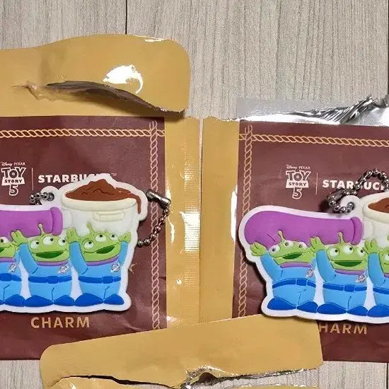 [BUNJANG] Starbucks Toy Story Alien Keychain / 스타벅스 랜덤 참 알린