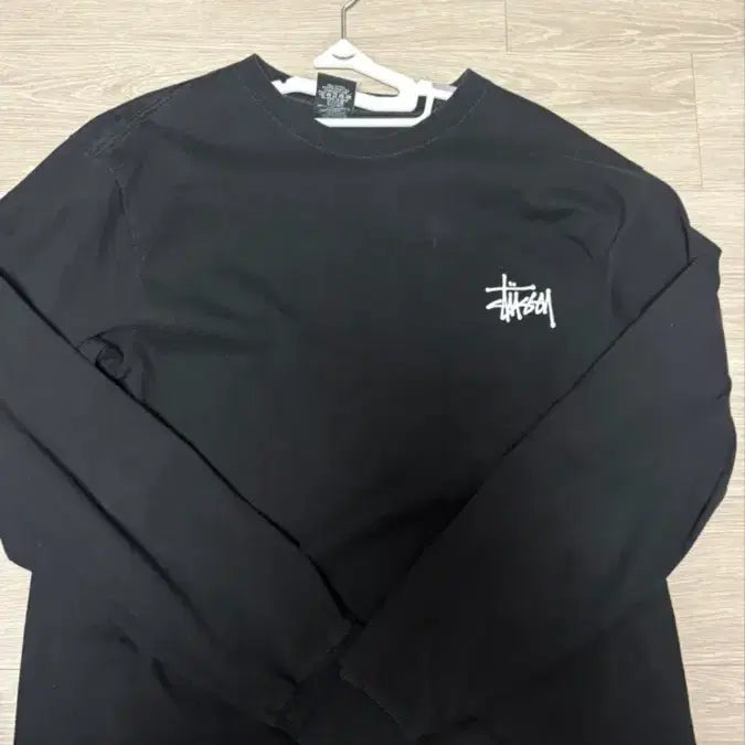 [BUNJANG] Stussy Long Sleeve Black T-shirt / 스투시 롱슬리브 블랙 M (크림구매)
