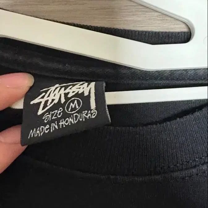 [BUNJANG] Stussy Long Sleeve Black T-shirt / 스투시 롱슬리브 블랙 M (크림구매)