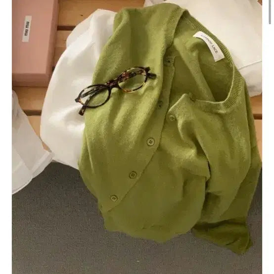[SOLD OUT] 런던레이스 캐시 라운드 가디건
