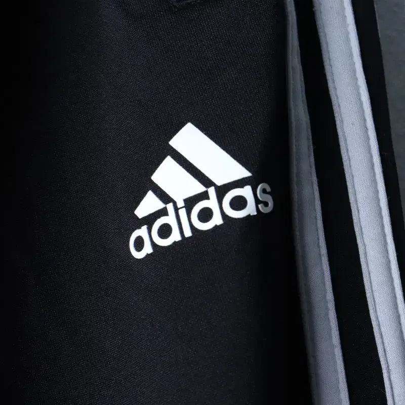 [BUNJANG] Adidas Training Pants Black Three Stripes Old School / (S-M) 아디다스 트레이닝복 바지 블랙 삼선 밴딩 올드스쿨-252A