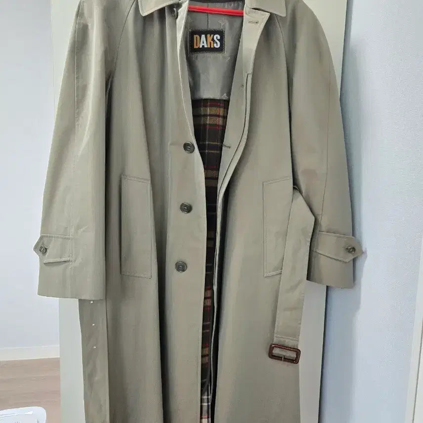 [BUNJANG] Daks Classic Trench Coat Beige / 닥스 클래식 트렌치코트 베이지