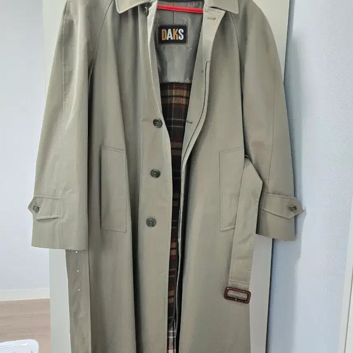 [BUNJANG] Daks Classic Trench Coat Beige / 닥스 클래식 트렌치코트 베이지