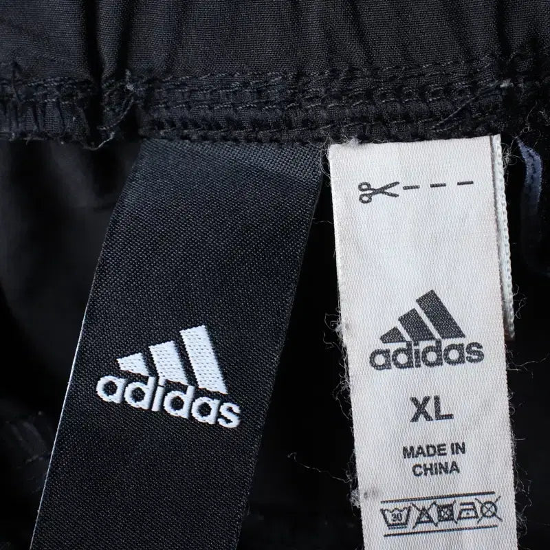 [BUNJANG] Adidas Training Pants 7/10 Nylon Black / (XL-2XL) 아디다스 트레이닝복 바지 7부 나일론 블랙-252D