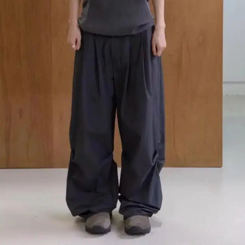 [SOLD OUT] 하이파이펑크 (001)Vision Pants_Charcoal 나일론 팬츠