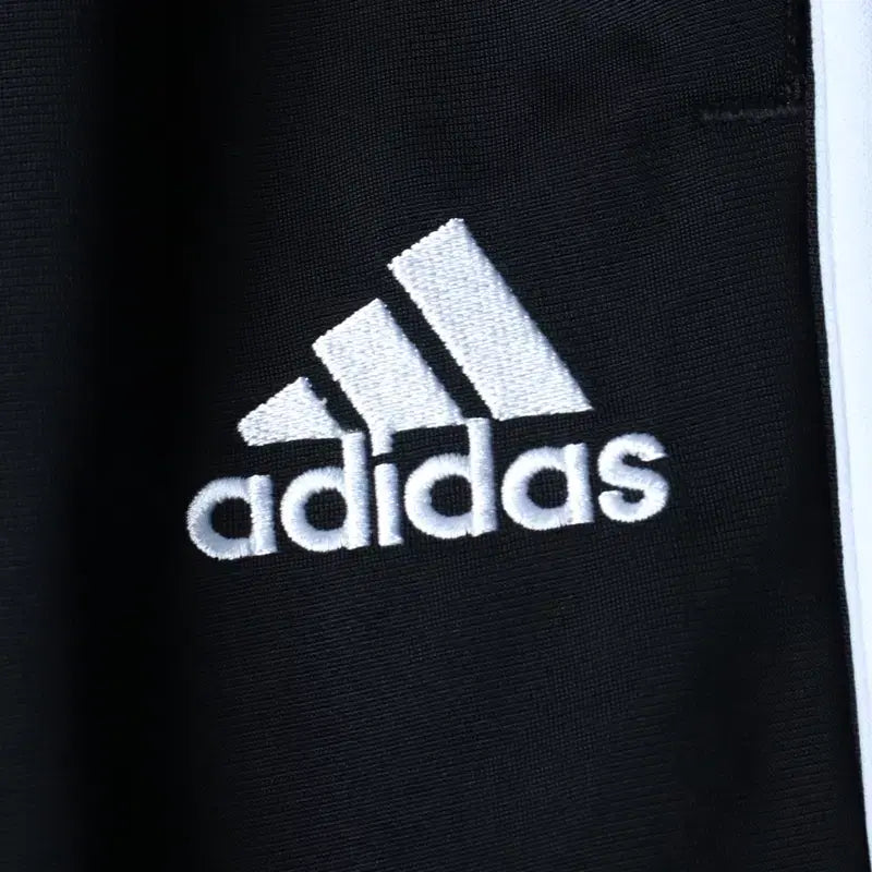 [BUNJANG] Adidas Training Pants Black Three Stripes Old School / (M-L) 아디다스 트레이닝복 바지 새상품 블랙 삼선 올드스쿨-252E