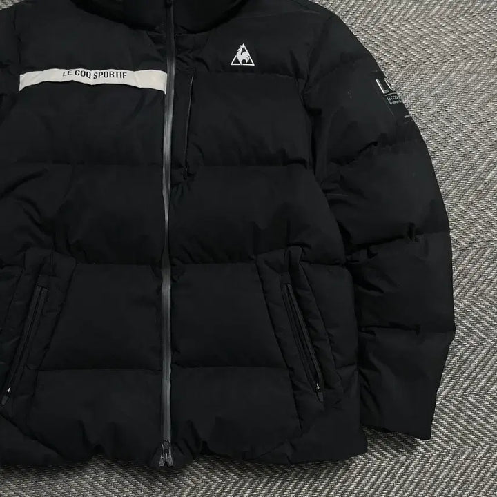 [BUNJANG] Le Coq Sportif Side Patch Goose Down Puffer Jacket / 르꼬끄 사이드 패치 구스다운 푸퍼 패딩o 5238