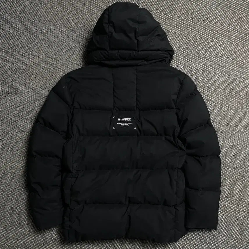 [BUNJANG] Le Coq Sportif Side Patch Goose Down Puffer Jacket / 르꼬끄 사이드 패치 구스다운 푸퍼 패딩o 5238