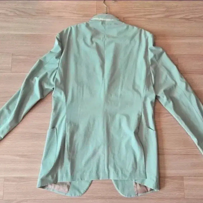 [BUNJANG] Cambridge Members Mint Blazer 103 Size / 캠브리지 멤버스 민트색 블레이저 103사이즈
